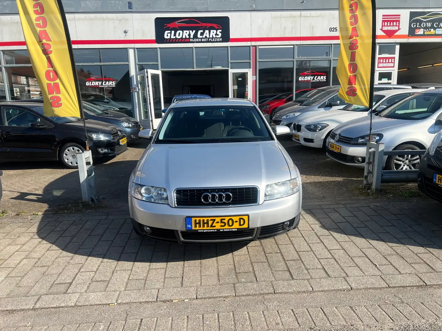 Audi A4 Limousine 2.0 Exclusive AIRCO-EL.RAMEN-NETTE AUTO Gris - 1