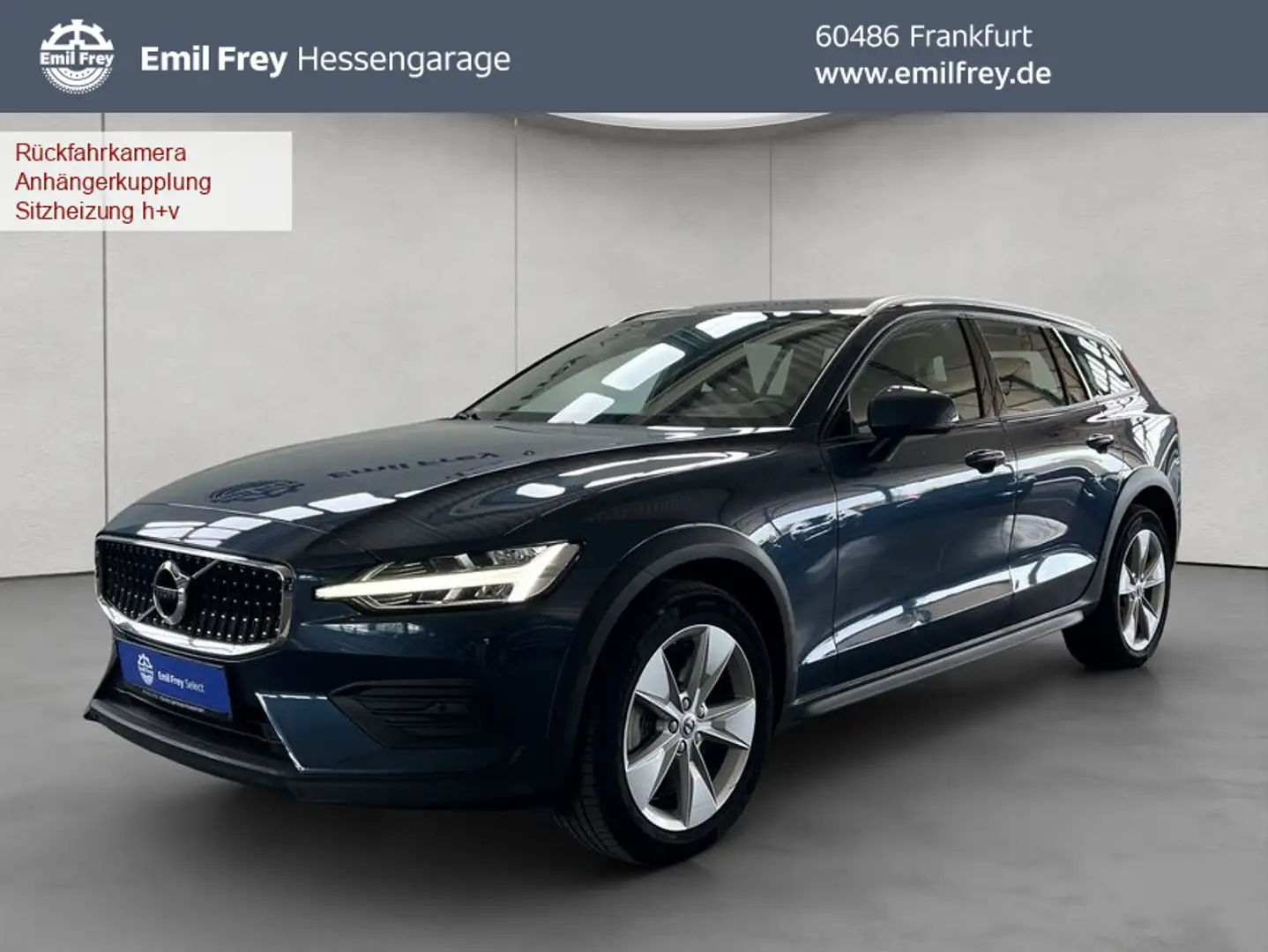 Volvo V60 Cross Country V60 Cross Country B5 AWD Aut Glasd Navi LED Kamera Blauw - 1
