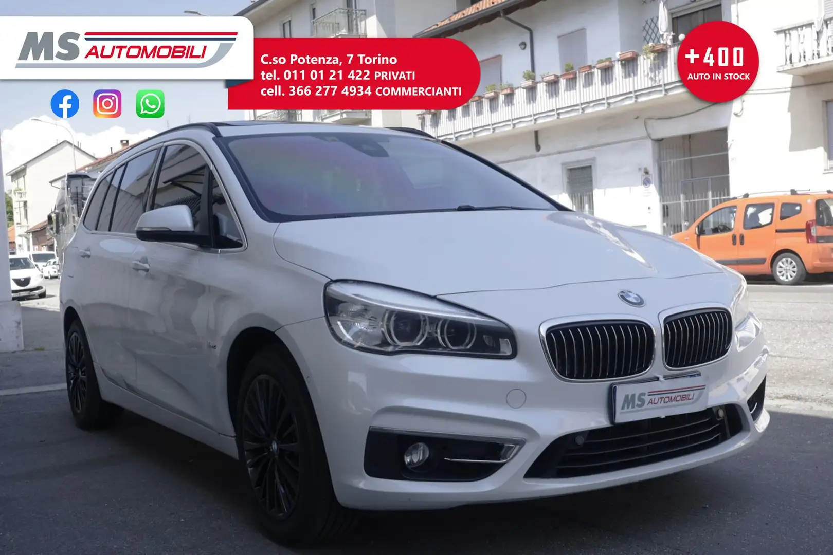 BMW 220 BMW Serie 2 Gran Tourer 220d xDrive 7 POSTI Gran Blanco - 1