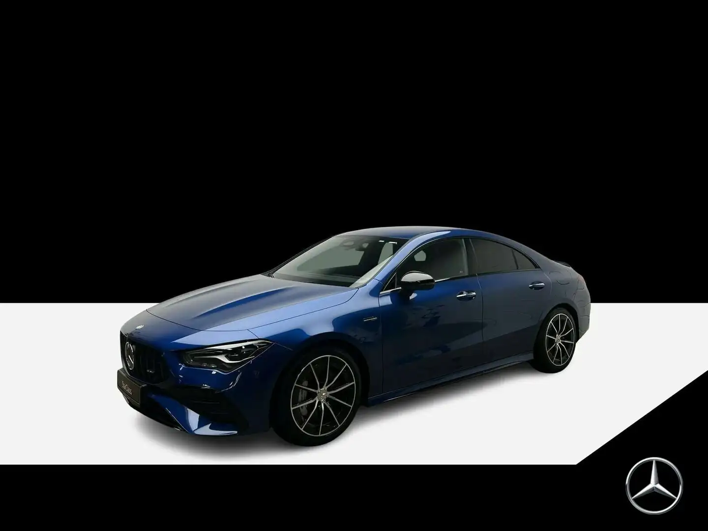 Mercedes-Benz CLA 35 AMG CLA 35 AMG 4MATIC LED+Night2+Distr+Kamera AMG Line Modrá - 1