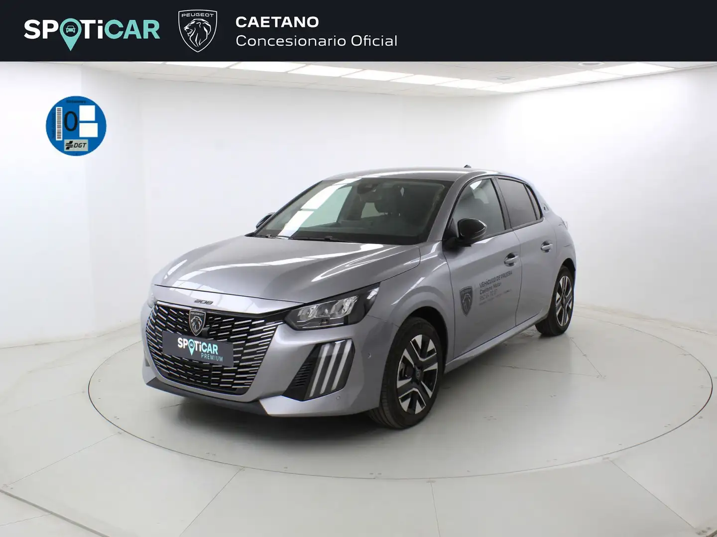 Peugeot 208 Allure Eléctrico 136 Gris - 1