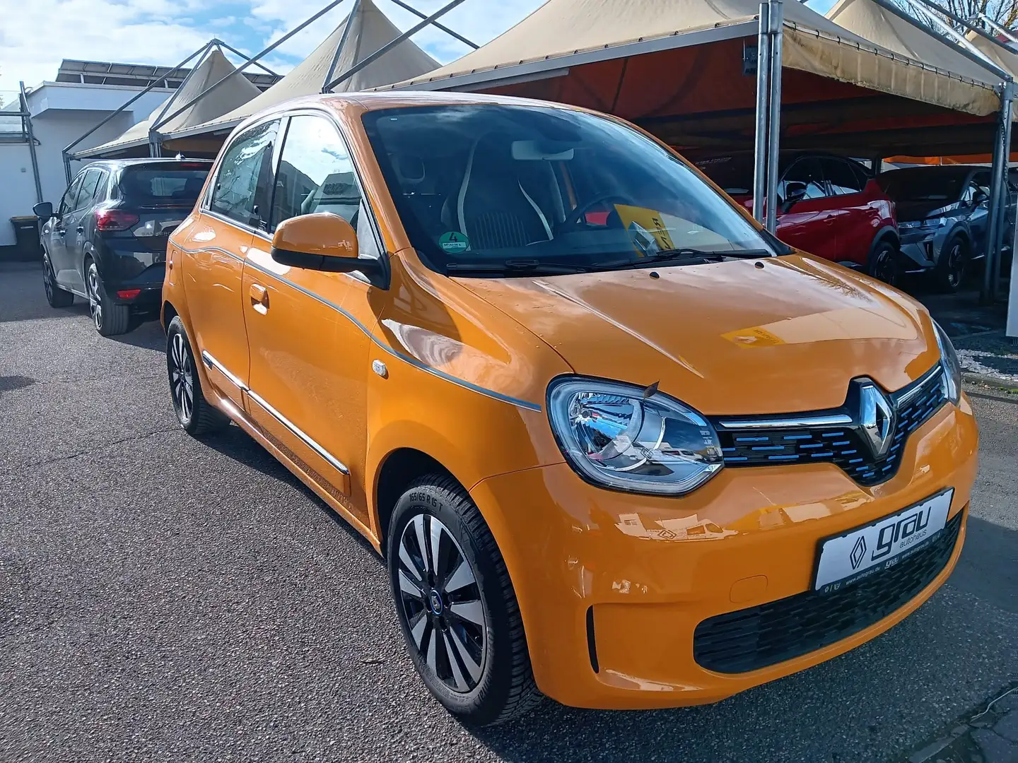 Renault Twingo Intens Electric Jaune - 2