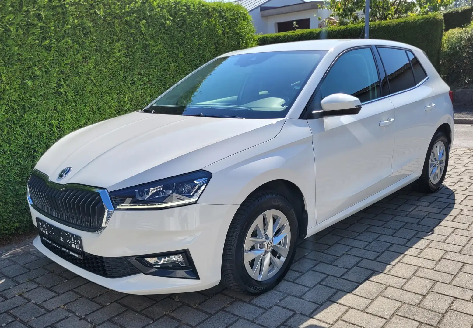 Skoda Fabia Style DSG SHZ PDC Wit - 1