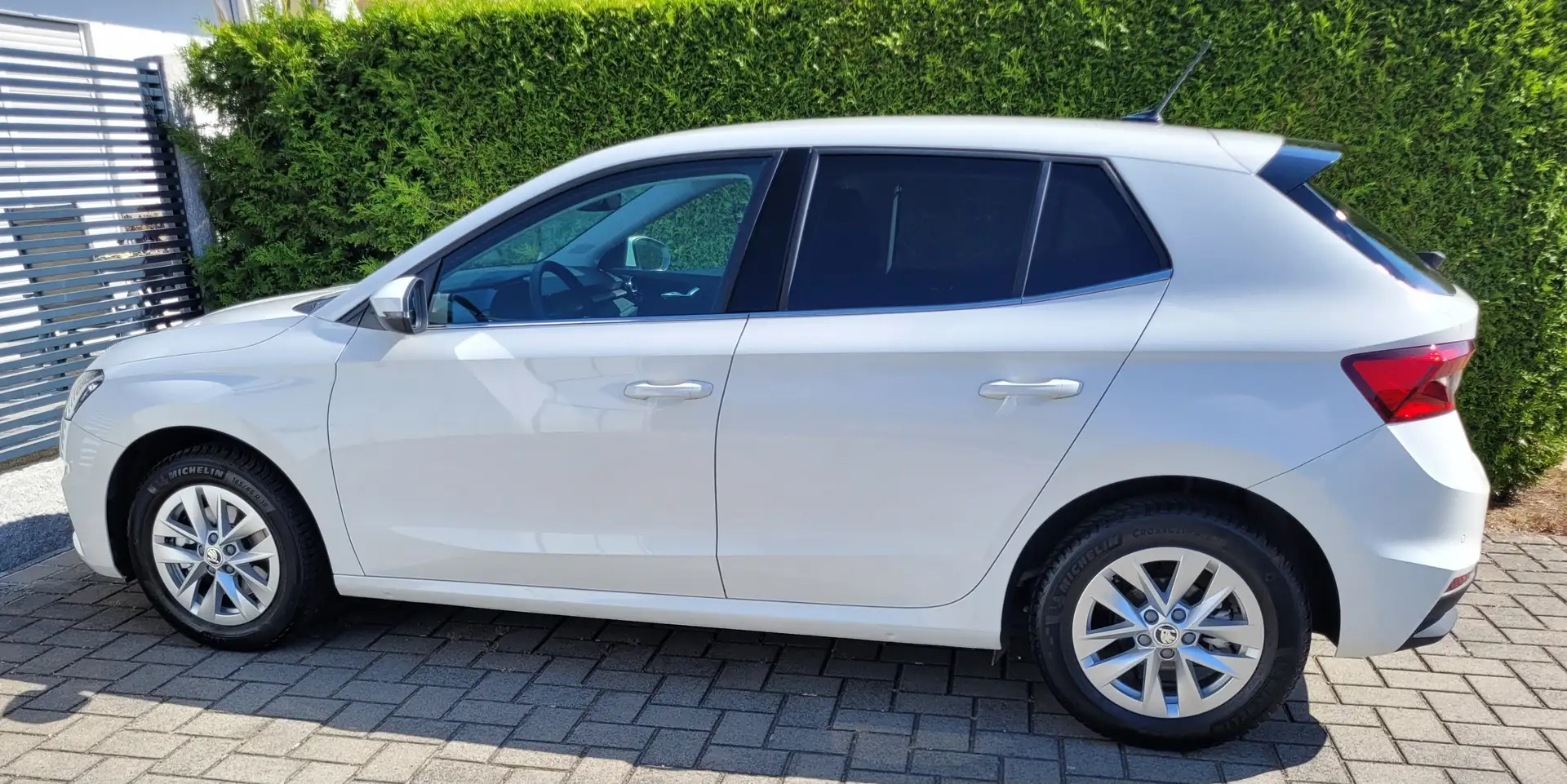 Skoda Fabia Style DSG SHZ PDC Wit - 2