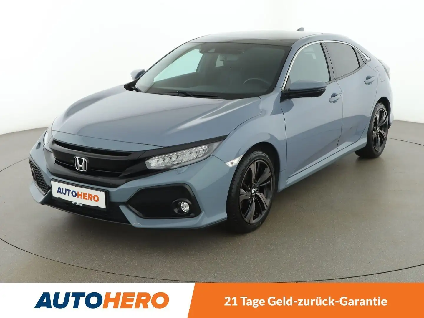 Honda Civic 1.0 VTEC Executive Premium *NAVI*CAM*SPUR*TOT*ACC* Grau - 1