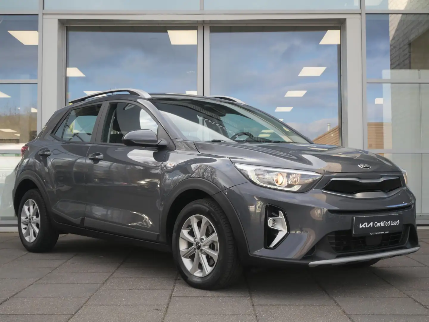 Kia Stonic 1.0 T-GDi MHEV DynamicLine | Carplay | Airco | Cru Gris - 2