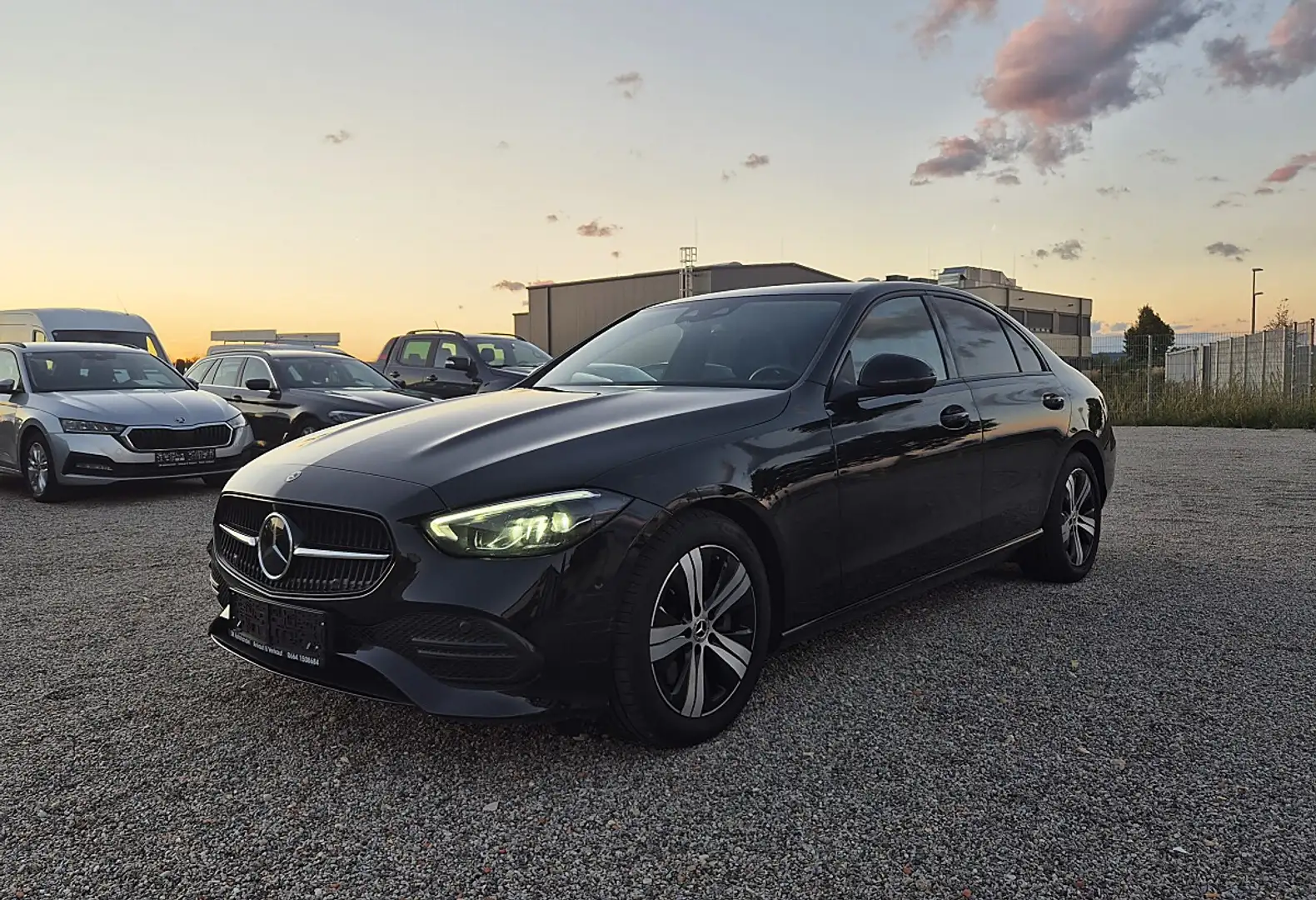 Mercedes-Benz C 300 d Schwarz - 1