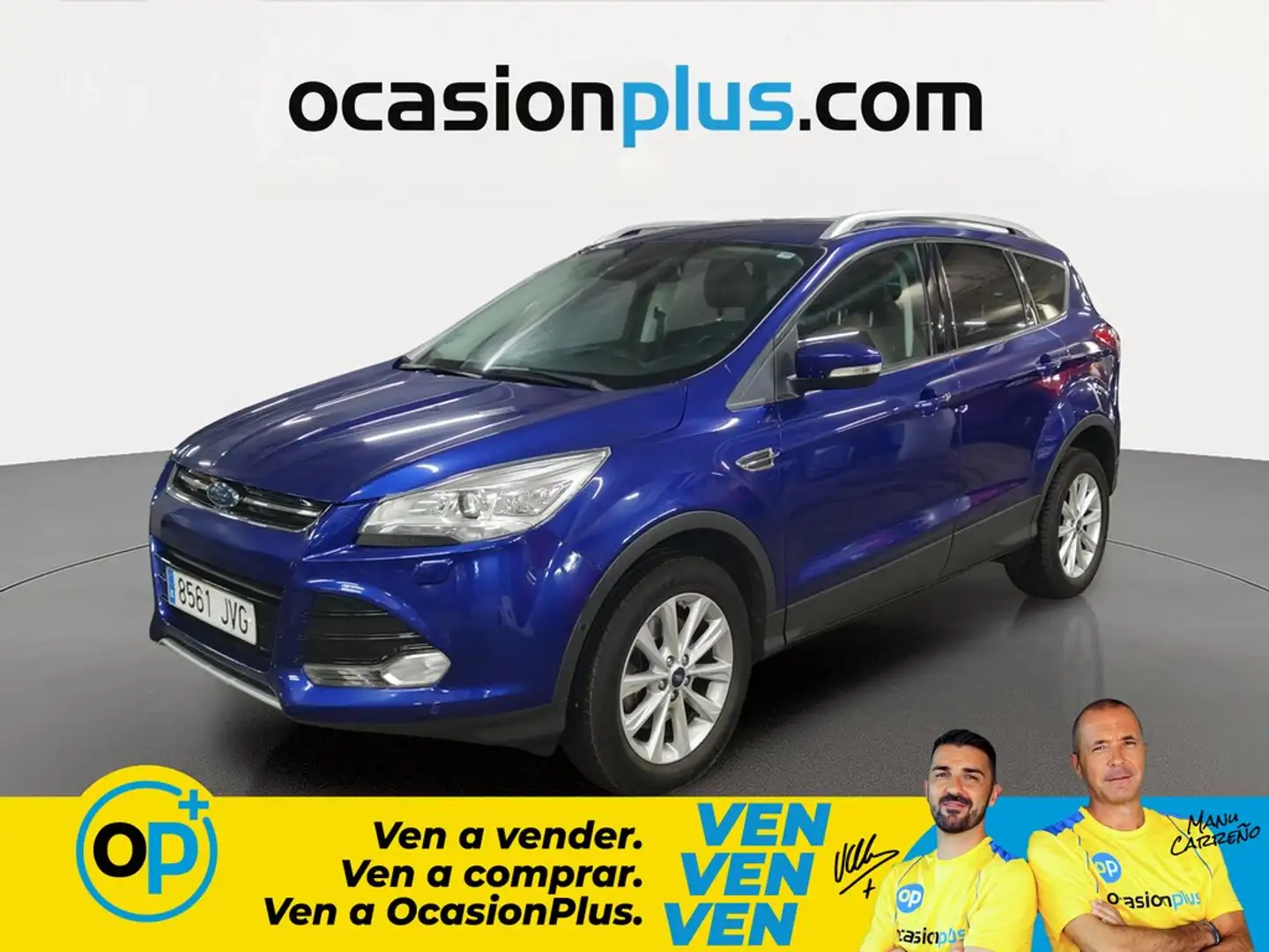 Ford Kuga 2.0TDCI Titanium 4x2 120 Azul - 1