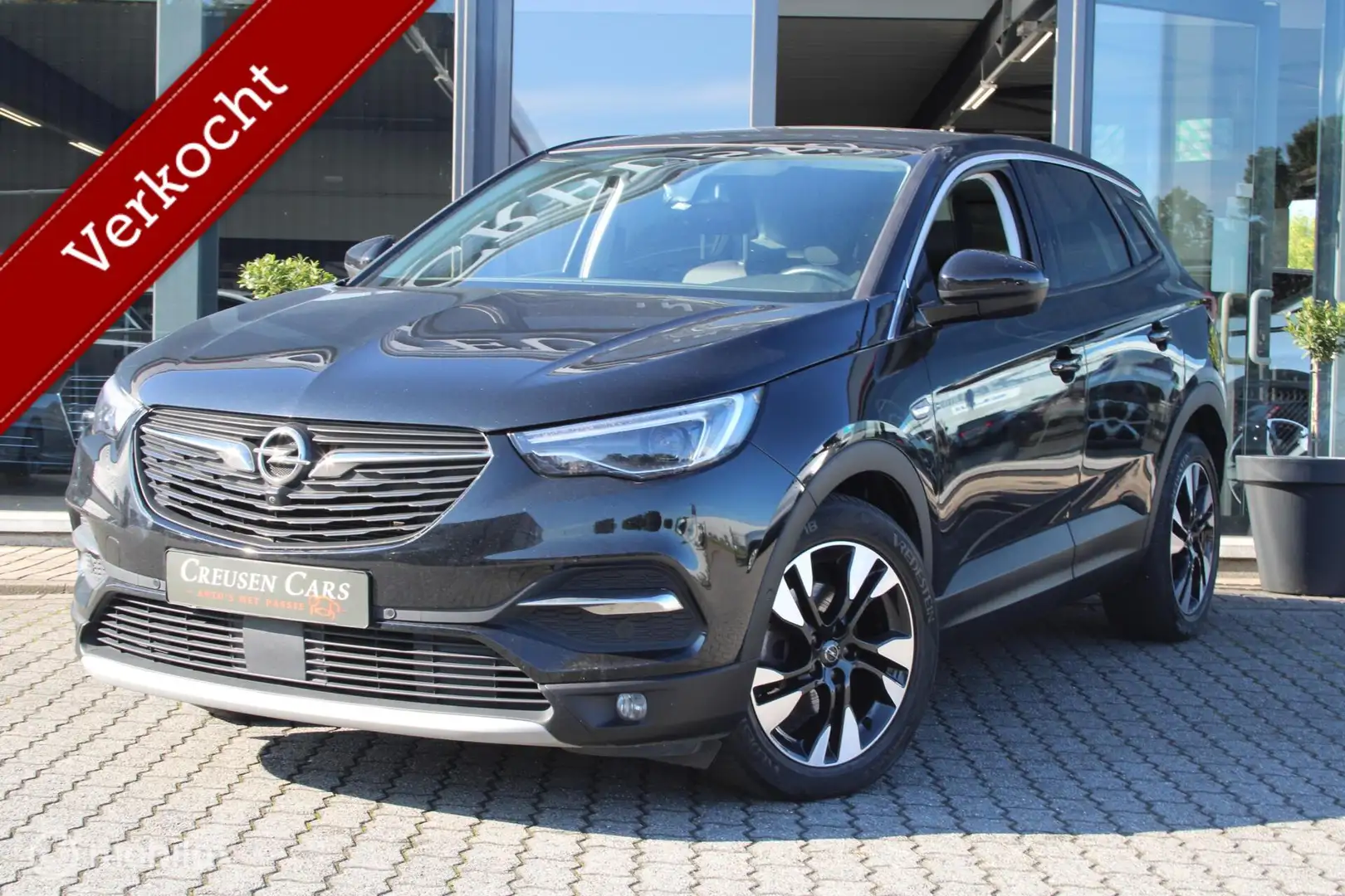 Opel Grandland X 1.2 Turbo Ultimate/Full Options/ Zwart - 2