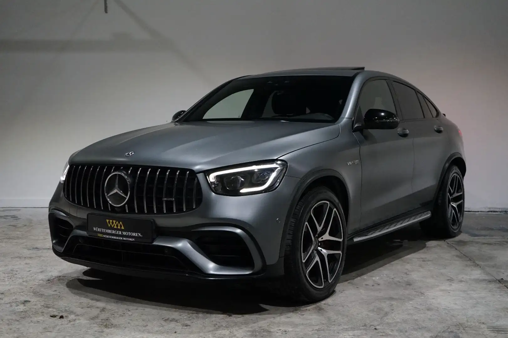 Mercedes-Benz GLC 63 AMG S 4M*NICO-SCHLOTTERBECK*PANO*CABRON* Gris - 1
