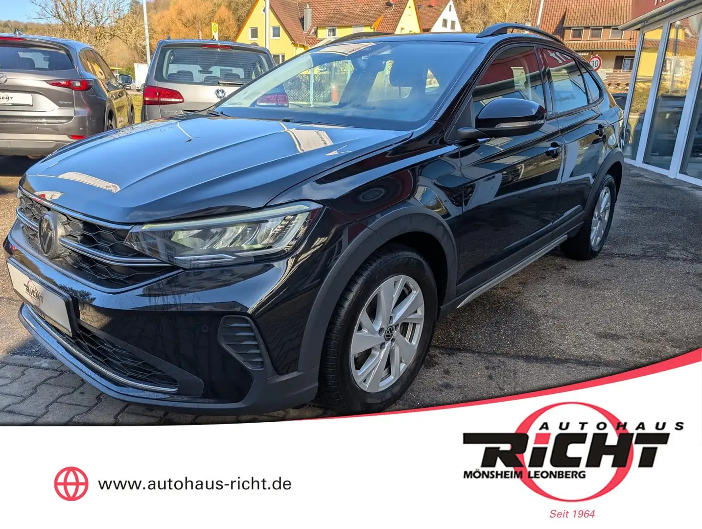 Volkswagen Taigo 1.0 TSI Life Navi LED DAB SHZ PDC Negro - 1