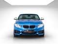 BMW 240 M240i xDrive Cabrio | GARANTIE | H&K | NAVIPRO | Bleu - thumbnail 2