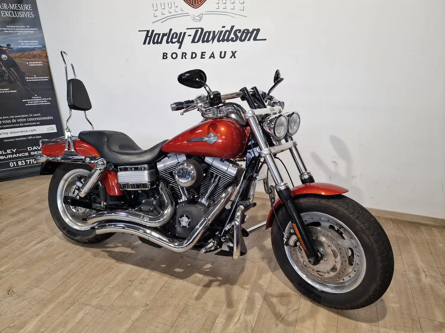 Harley-Davidson Dyna Fat Bob Rouge - 2