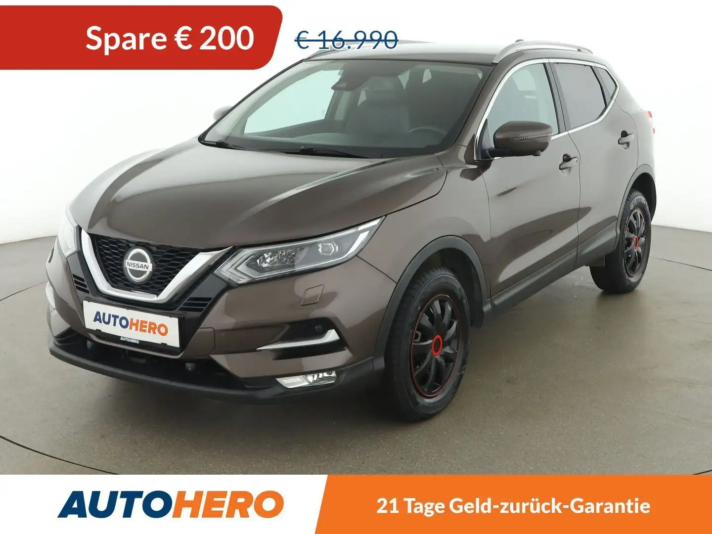 Nissan Qashqai 1.6 dCi Tekna 4x4 Braun - 1