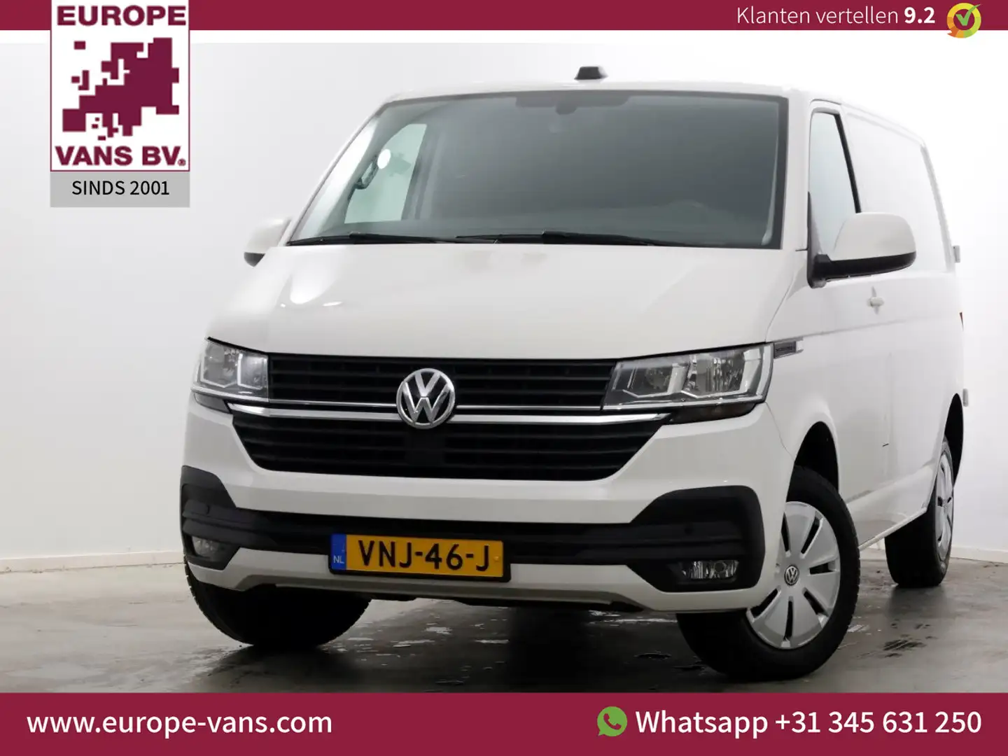 Volkswagen T6.1 Transporter 2.0 TDI 150pk DSG-Automaat L1H1 Airco/Camera 01-20 Blanc - 1