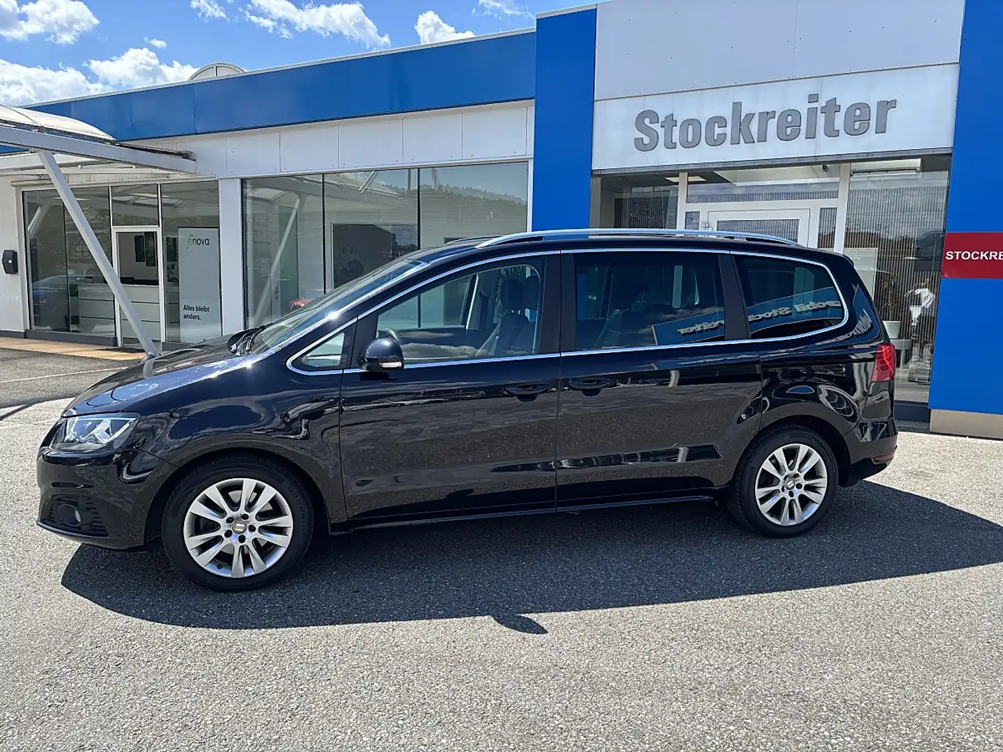 SEAT Alhambra Executive 2,0 TDI CR 4WD*PDC*7-Sitze*Navi*Xenon* Schwarz - 2