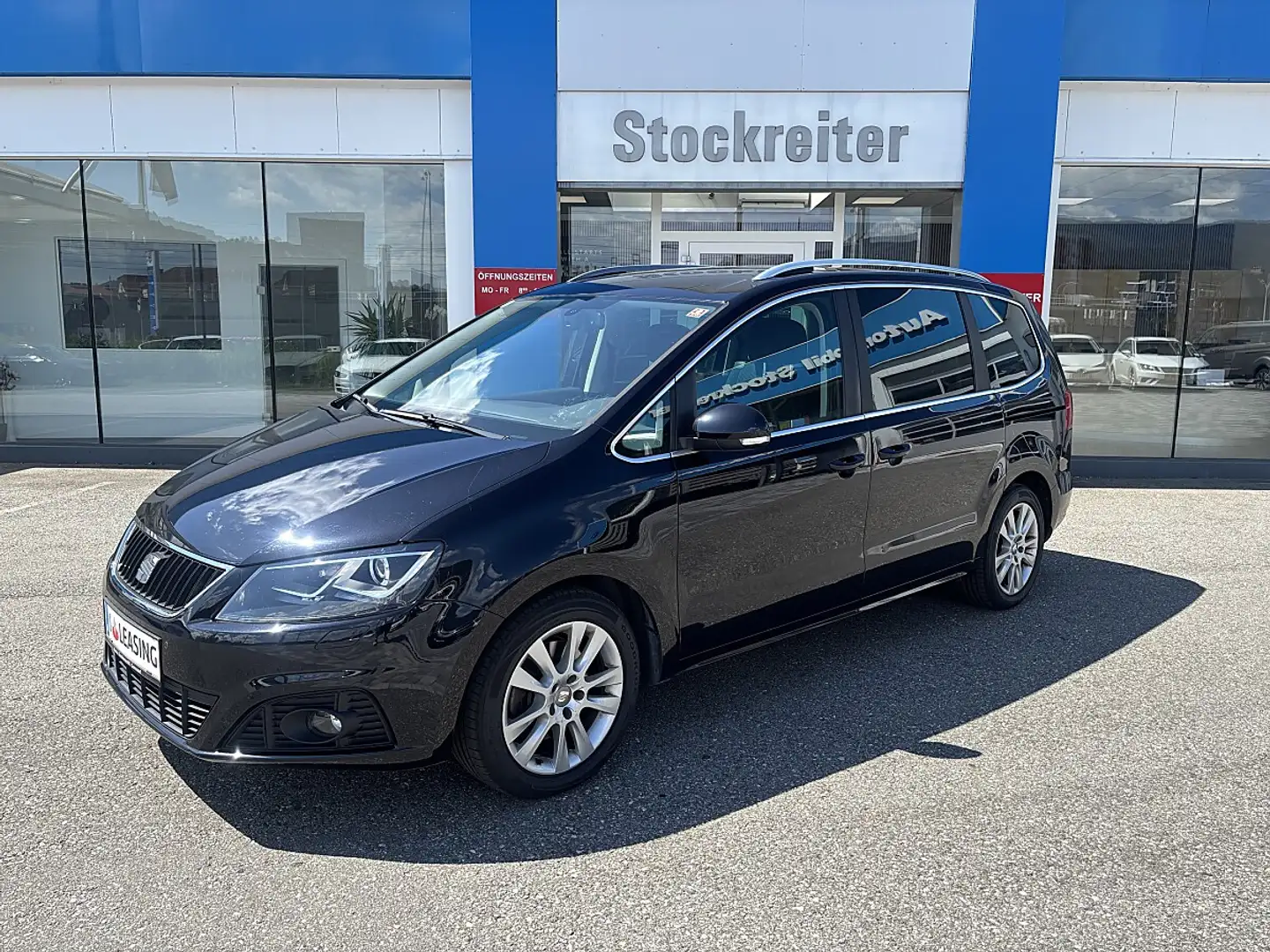 SEAT Alhambra Executive 2,0 TDI CR 4WD*PDC*7-Sitze*Navi*Xenon* Schwarz - 1