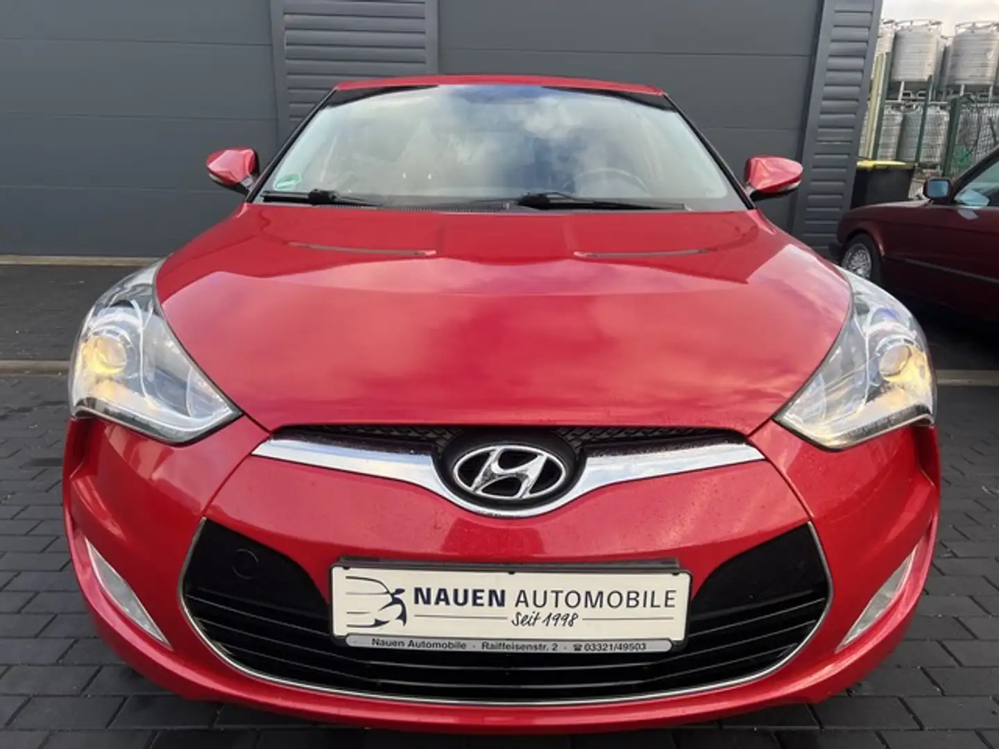 Hyundai VELOSTER Veloster Premium+SHZ+AUTOMATIK+Panoramadach+WR+ Rosso - 2