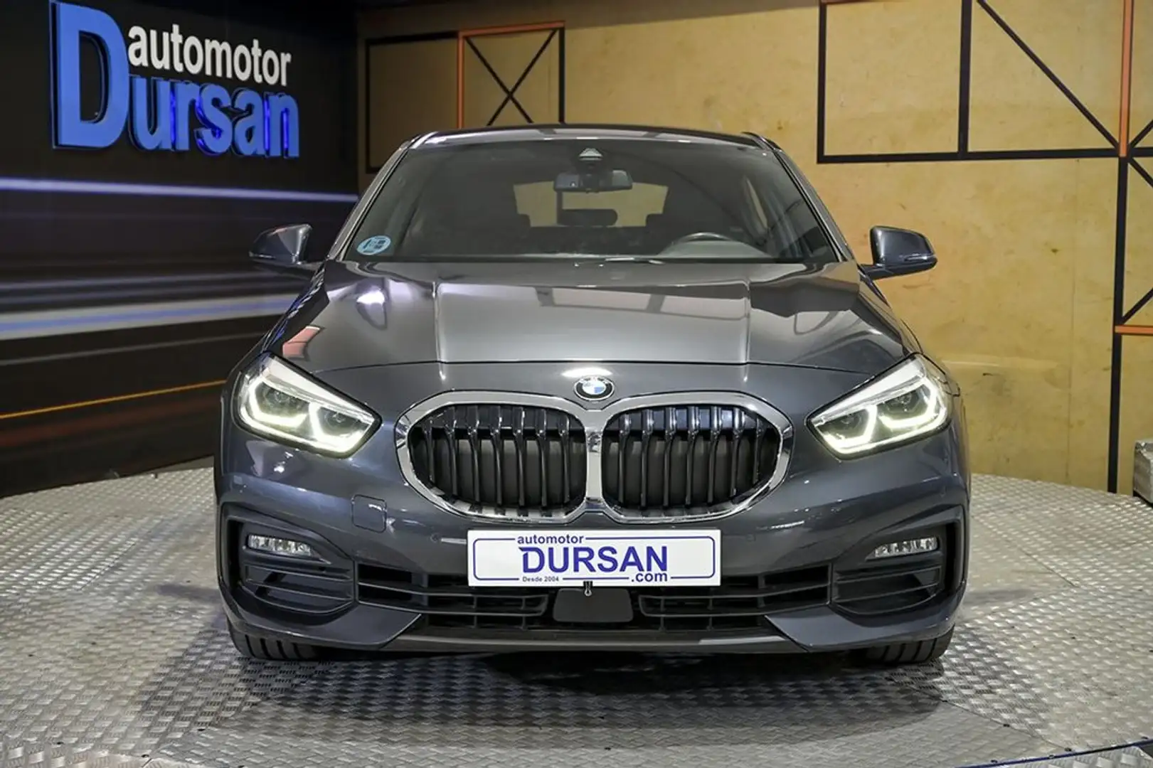 BMW 116 118d Gris - 2