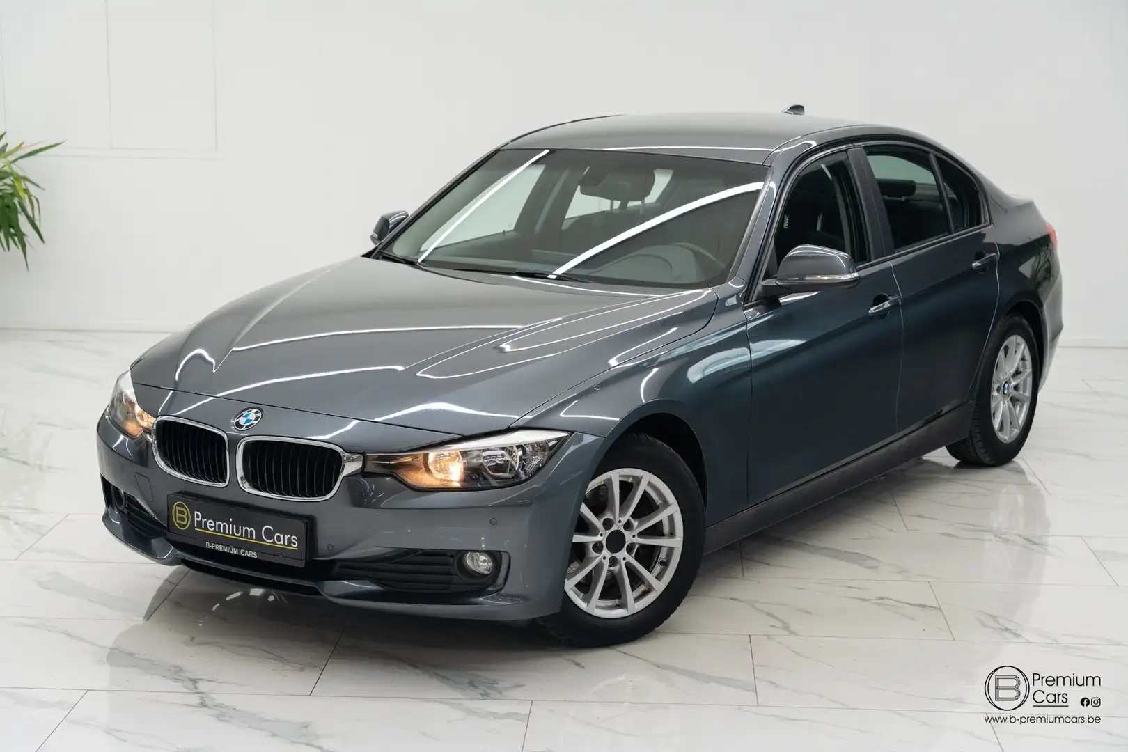 BMW 320 d berline facelift business!Airco, Navi, P sensor! Gris - 2