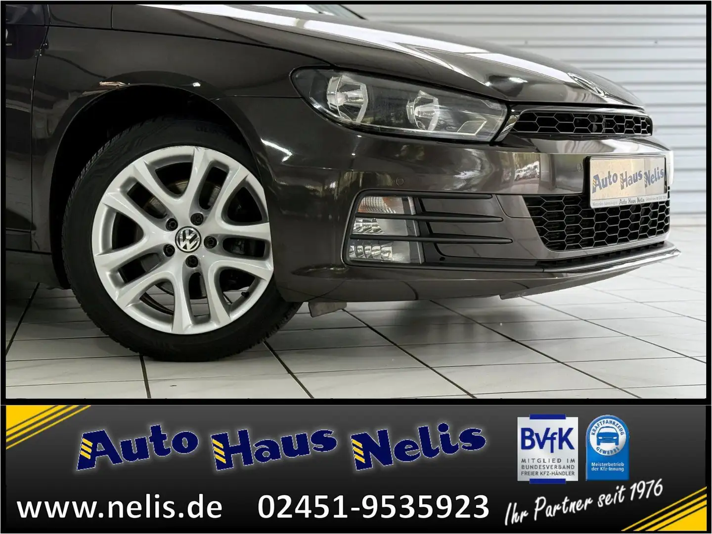 Volkswagen Scirocco 2,0 TDI DAB PDC Tempomat Sitzheizung  A Marrone - 2