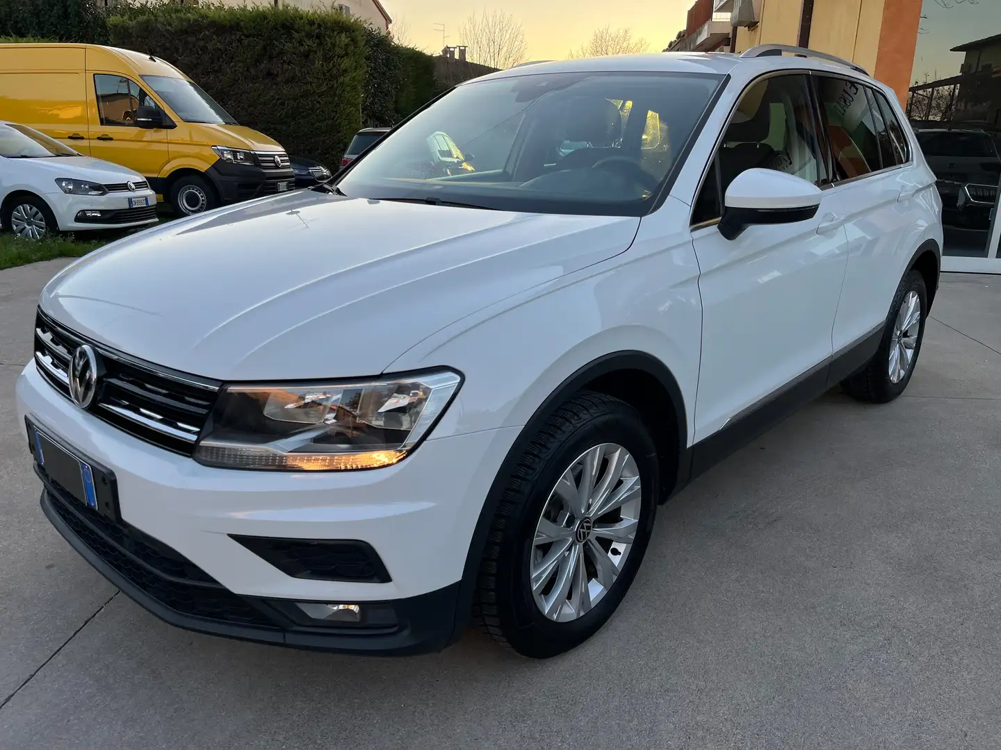 Volkswagen Tiguan 2.0 tdi Business 150cv dsg UNICOPROPRIETARIO! Wit - 1