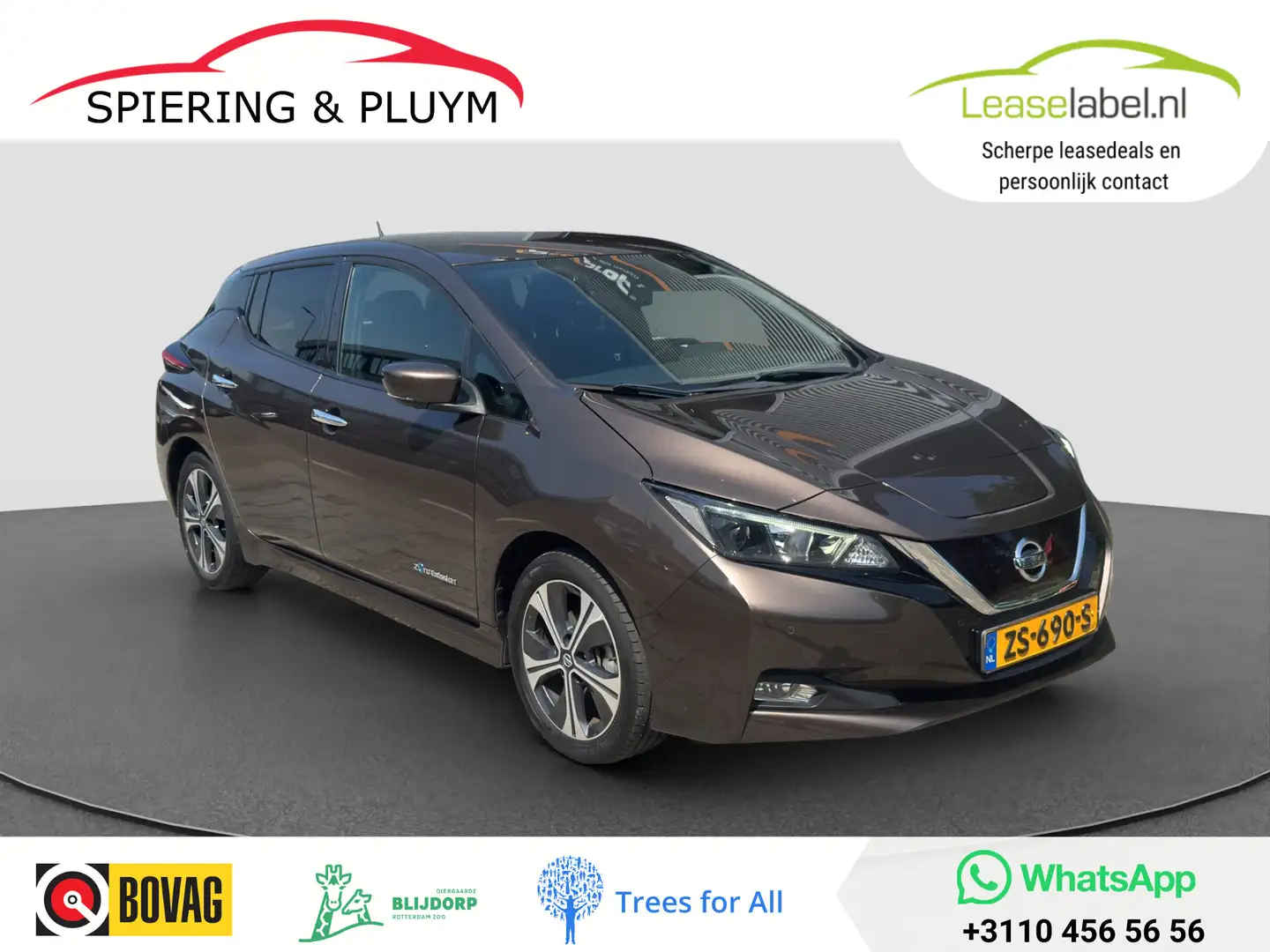 Nissan Leaf N-Connecta 40 kWh | 360 Cam | Verw. A. Bank | Appl Brun - 1