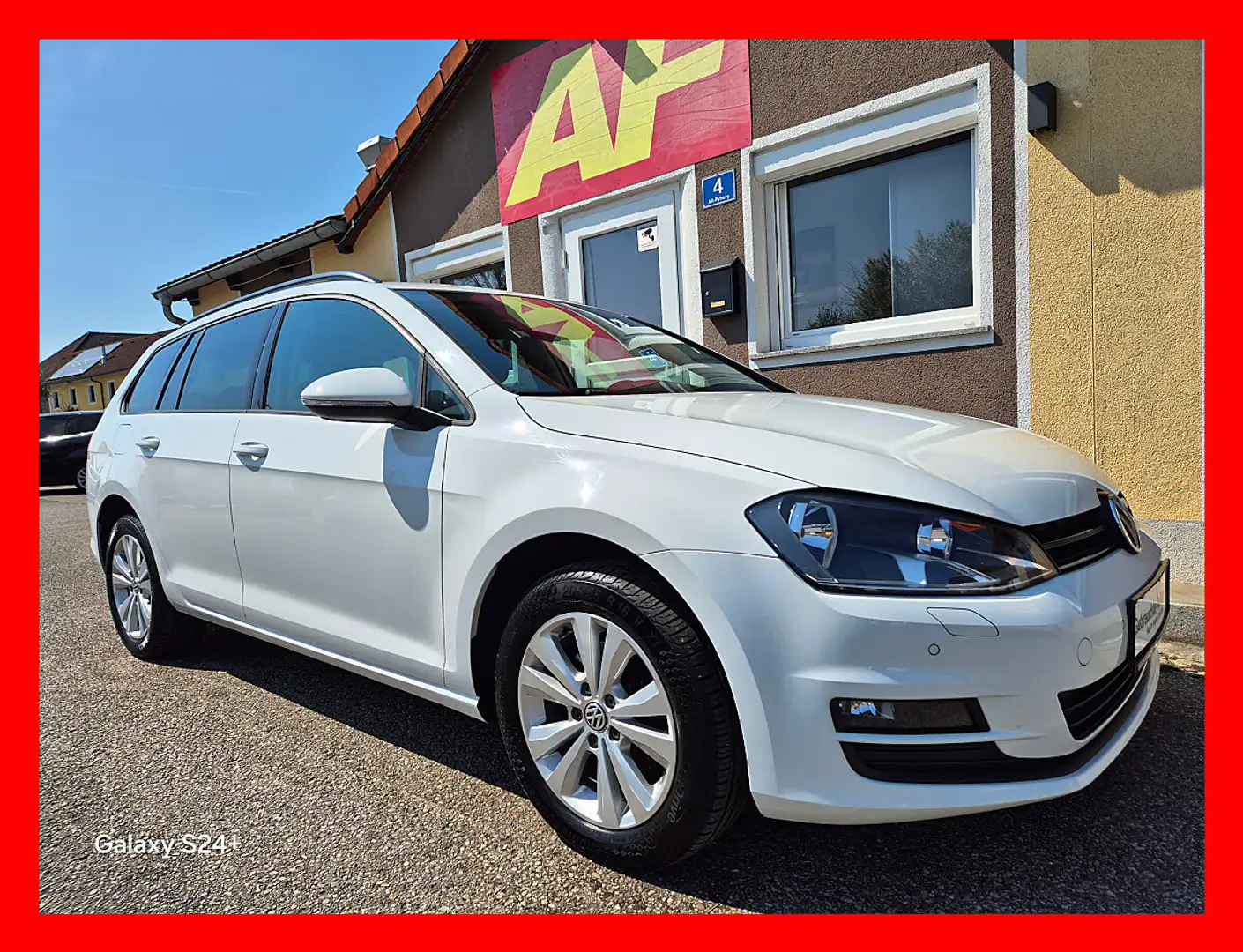 Volkswagen Golf Variant Rabbit 1,6 TDI 4Motion Weiß - 1