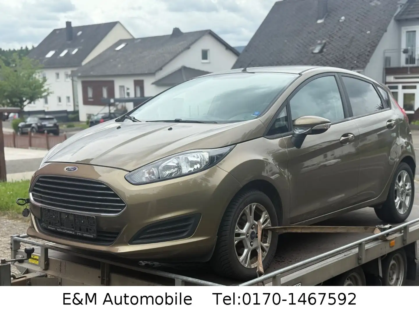 Ford Fiesta Sync Edition*KLIMA*MOTORSCHADEN* Marrón - 1
