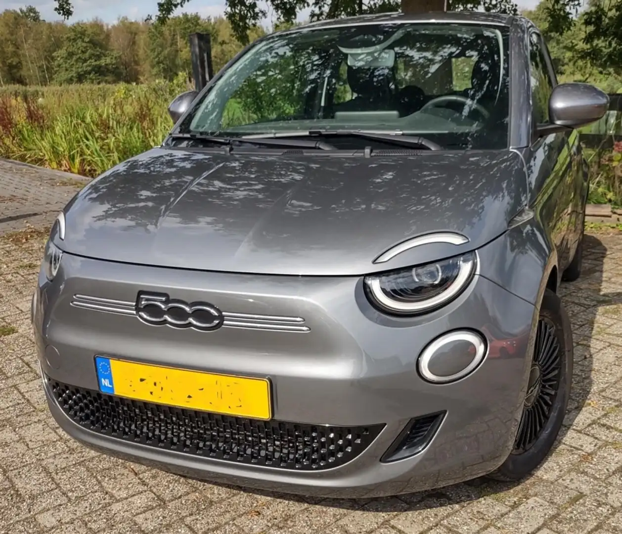 Fiat 500 E-Limited 42KW- NU 2000 VoorjaarsKorting !! Grau - 2