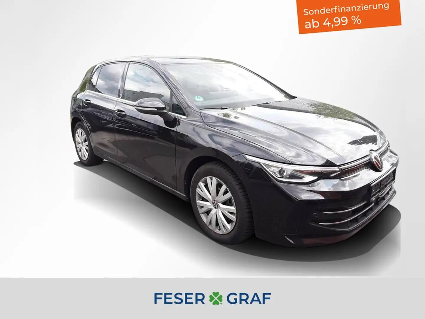 Volkswagen Golf 1.5 TSI Edition 50 DSG AHK / ACC / LED / Navigatio Schwarz - 1