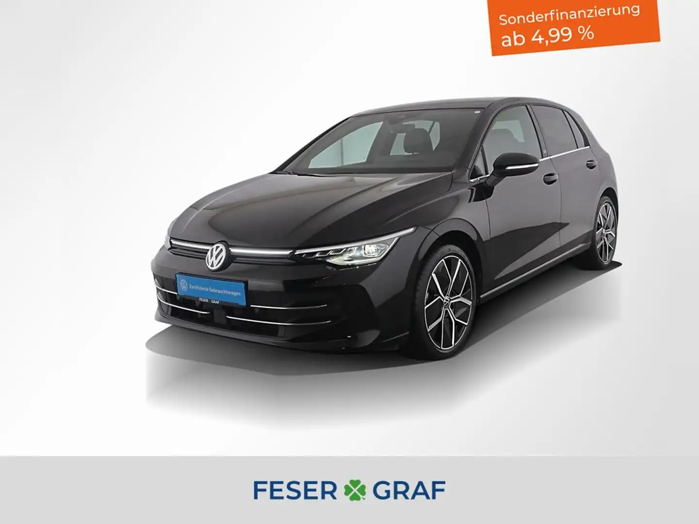 Volkswagen Golf 1.5 TSI Edition 50 DSG AHK/ACC/LED/Navi/18" Schwarz - 1