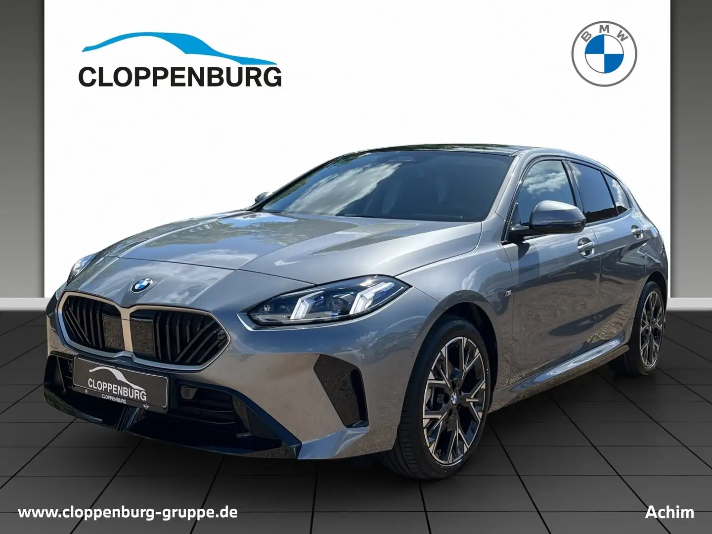 BMW 118 d Navi+SHZ+KeyGO+HiFi+Fernl.Ass UPE: 43.580€ Grau - 1
