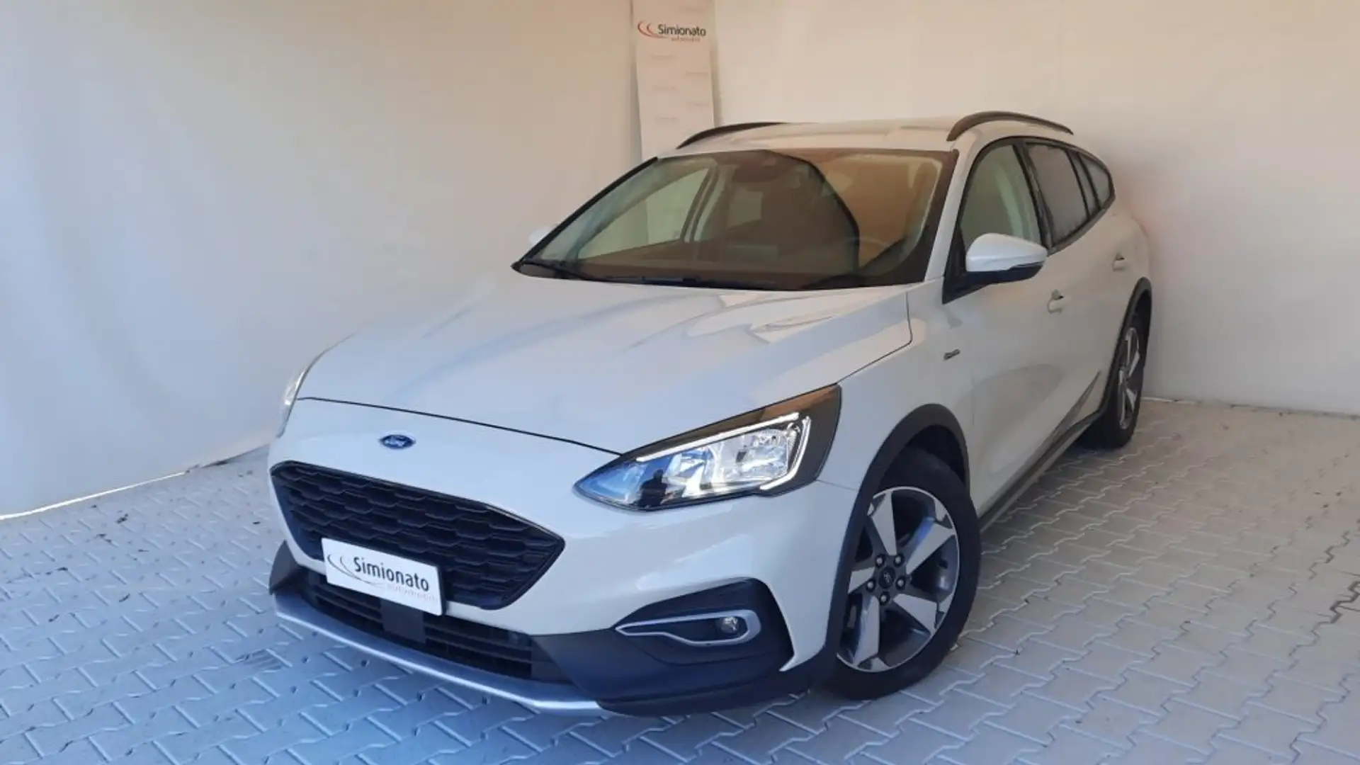 Ford Focus 1.5 EcoBlue 120 CV automatico SW Active Co-Pilot Blanc - 1