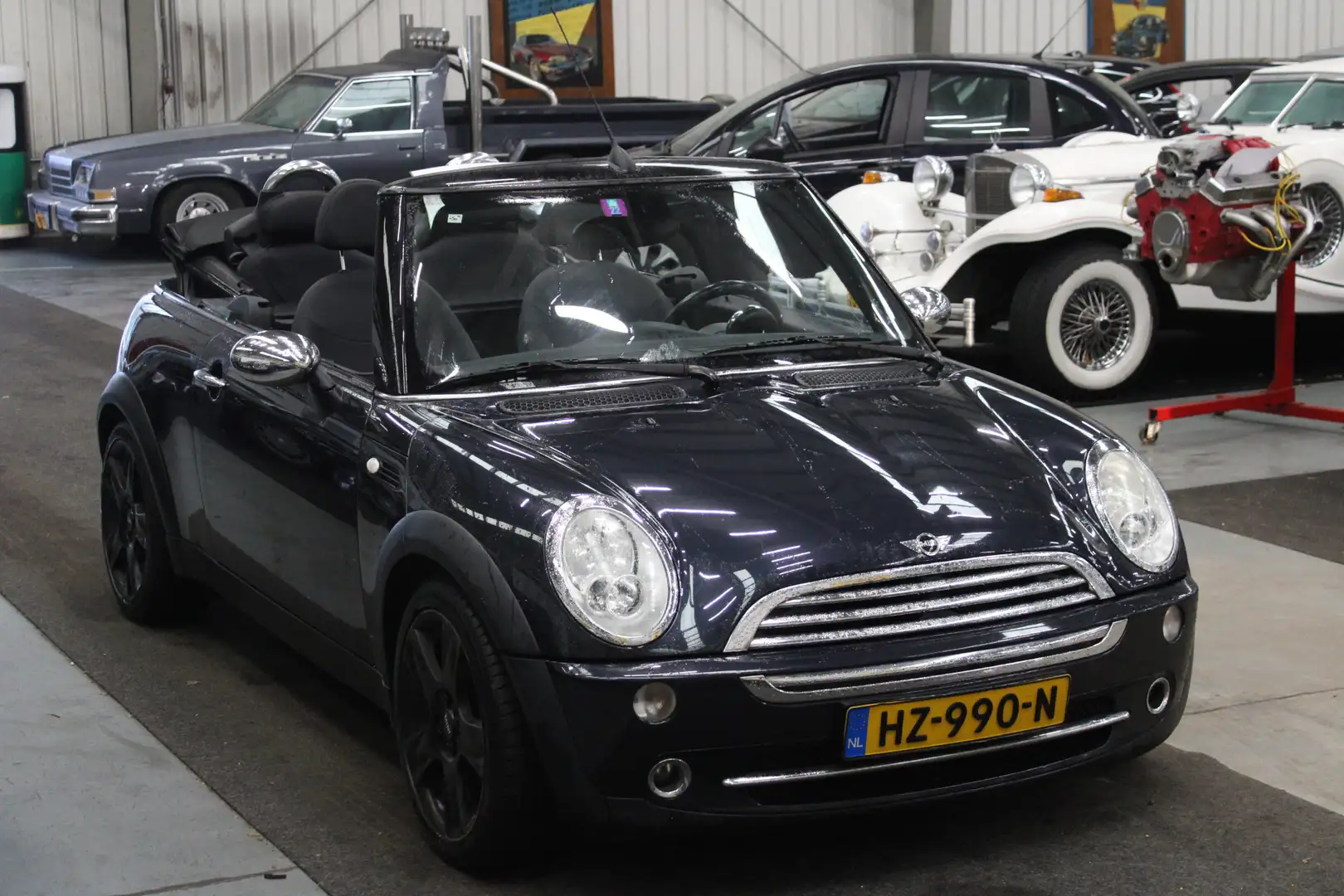 MINI One Cabrio Mini 1.6 Airco, Stuurbekrachtiging Fekete - 2