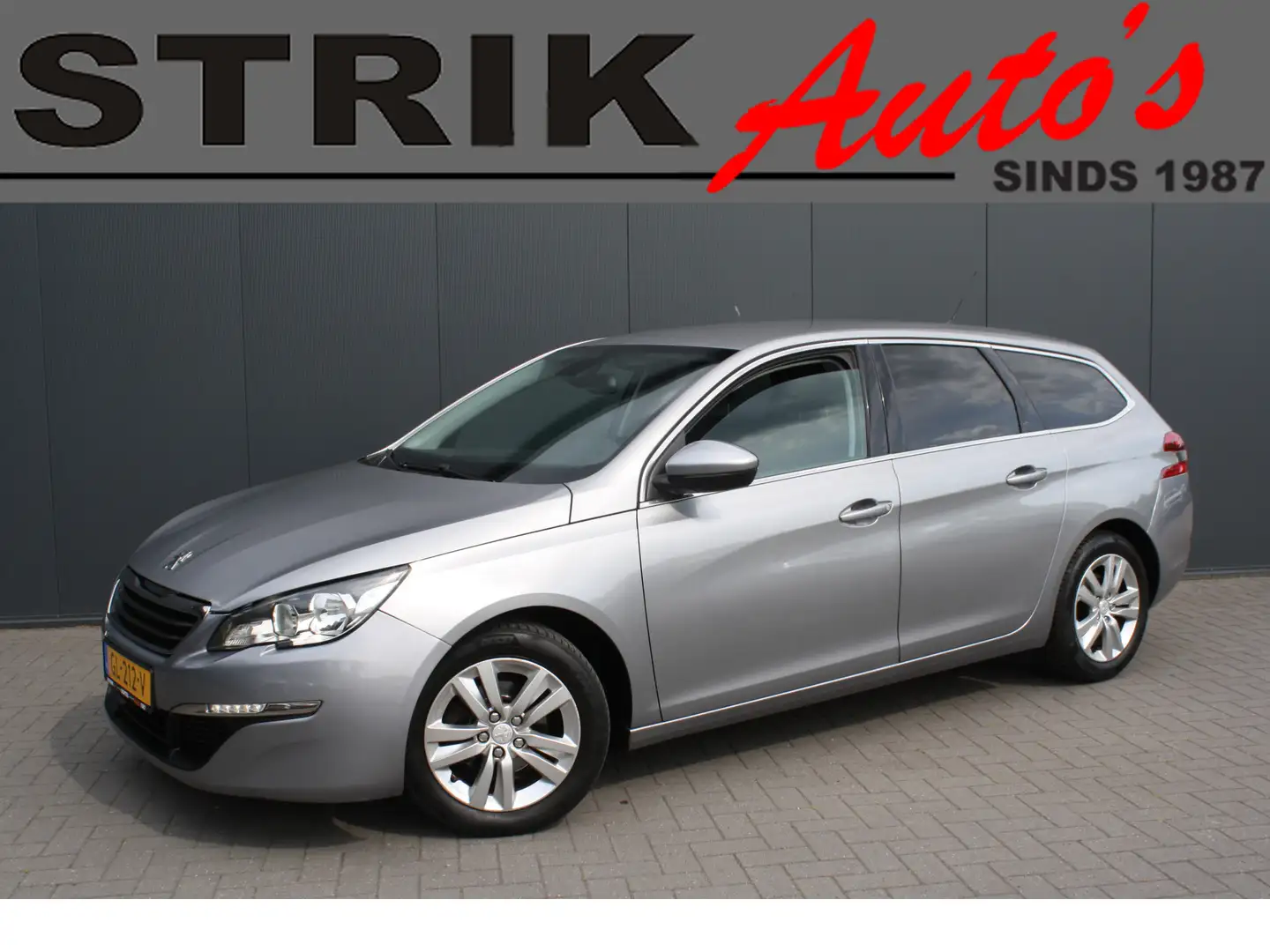 Peugeot 308 SW 1.6 BlueHDI EURO 6 Blue Lease Pack - NAVIGATIE Grijs - 1