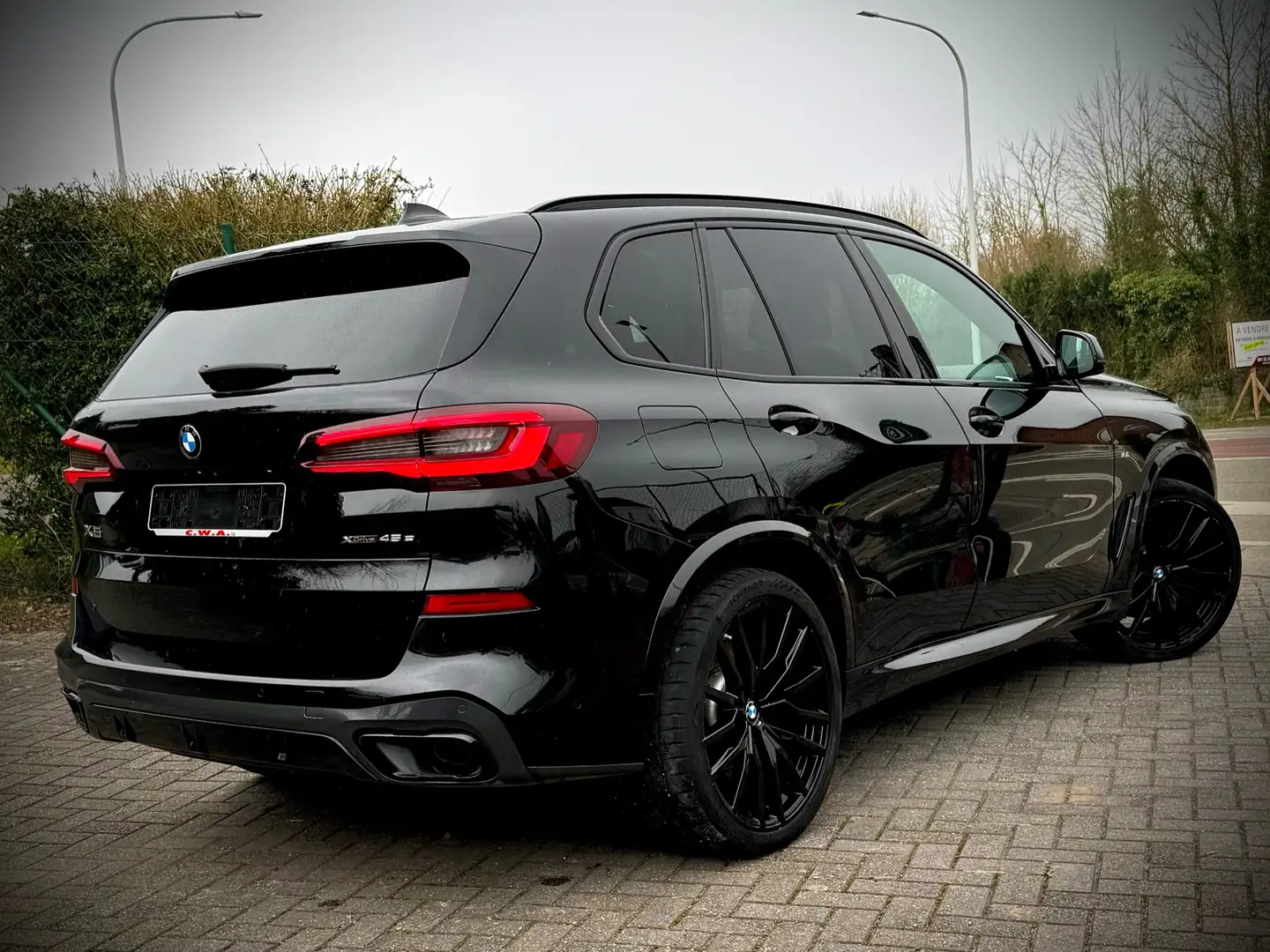 BMW X5 3.0AS xDrive45e PHEV  M Pack 55247 Euros HTVA !! Zwart - 2
