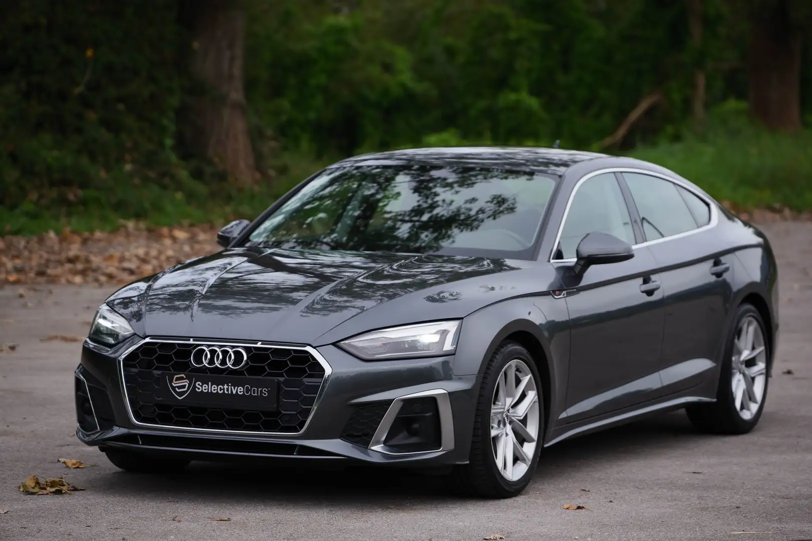 Audi A5 Sportback 35 TDI S line S tronic Gris - 1