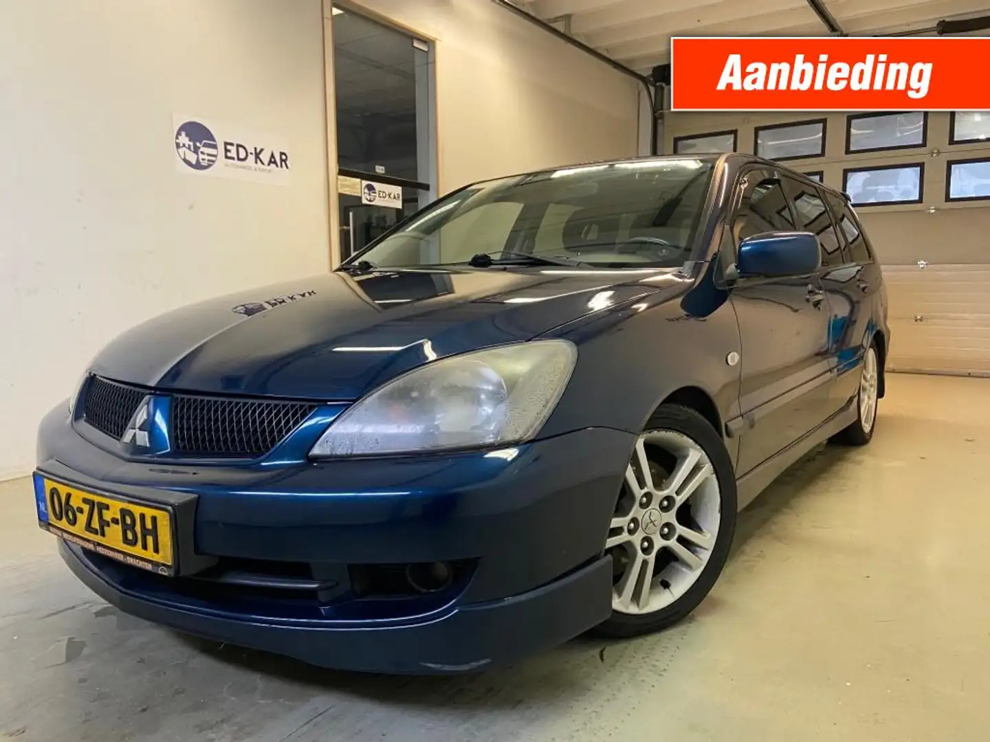 Mitsubishi Lancer Station Wagon 2.0 Intense AIRCO LPG-G3 NAP Blauw - 1