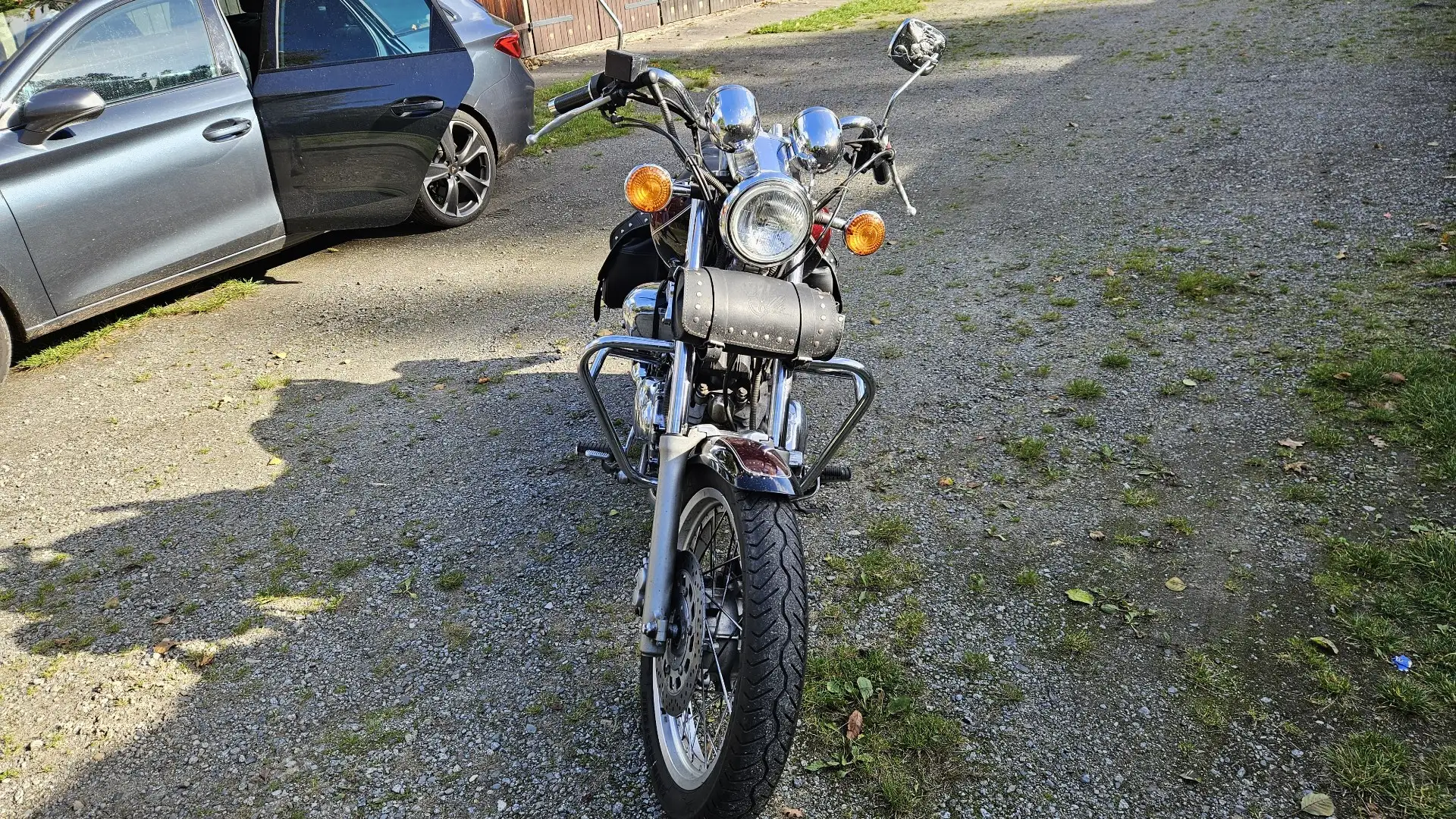Yamaha XV 750 Červená - 2