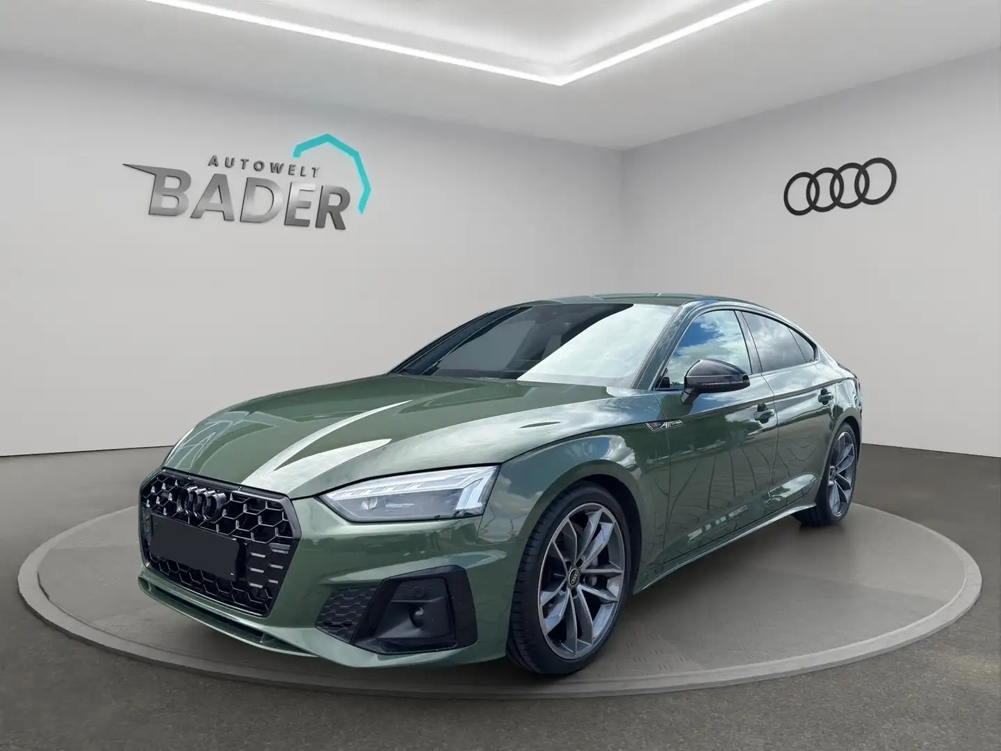 Audi A5 Sportback 3.0 TDI quattro S Line Matrix Navi RFK Grün - 1