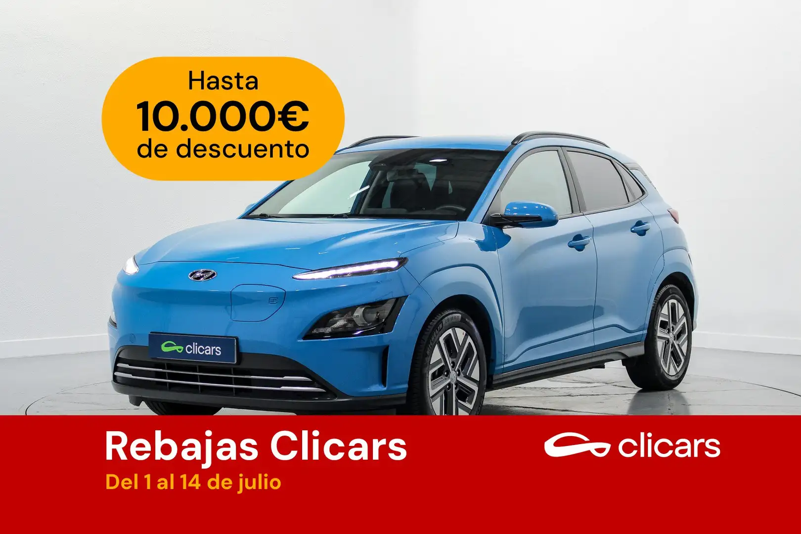 Hyundai KONA EV Maxx 150kW Azul - 1
