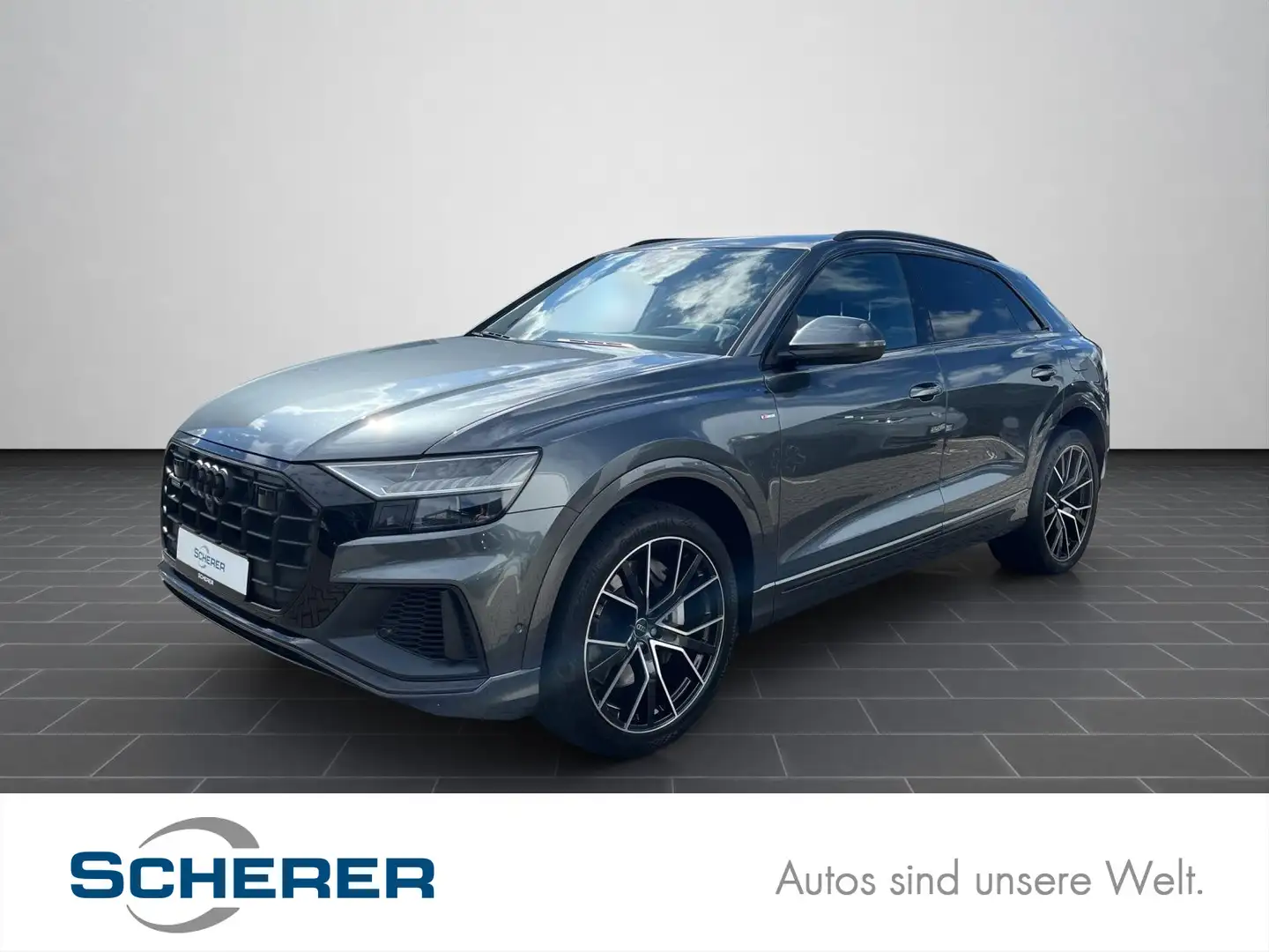 Audi Q8 55 TFSI e Quattro S-Line Grau - 1