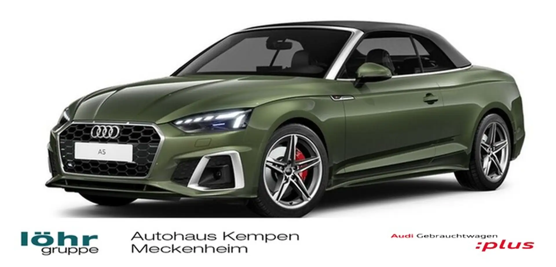 Audi A5 Cabriolet 40 TDI S line 18"|NAVI+VC|LED|AHK| Vert - 1