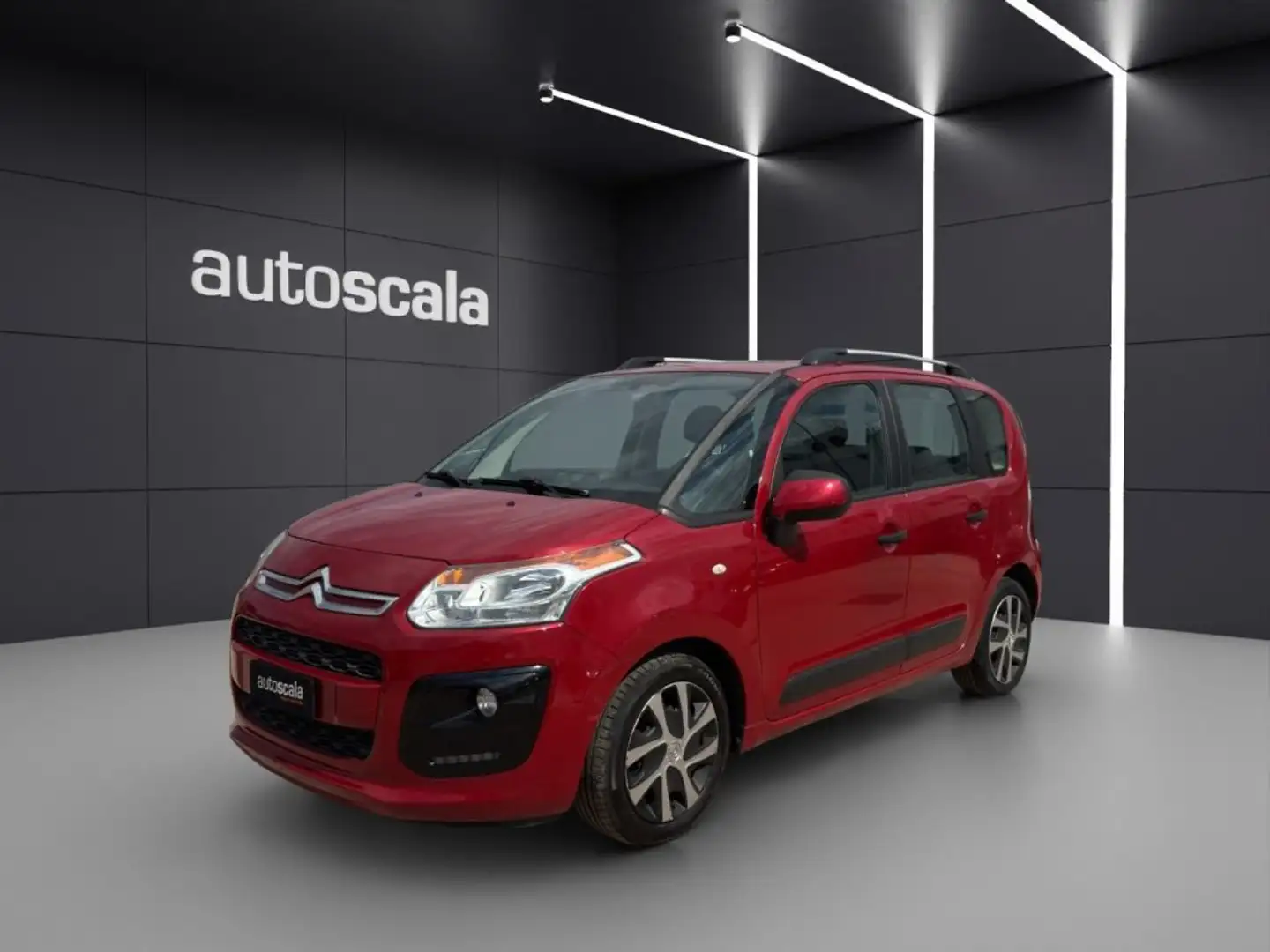 Citroen C3 Picasso 1.6 HDi 90 Seduction Rojo - 1