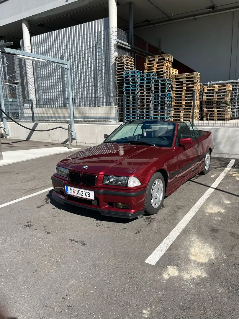 BMW 318 318i Cabrio Kırmızı - 2
