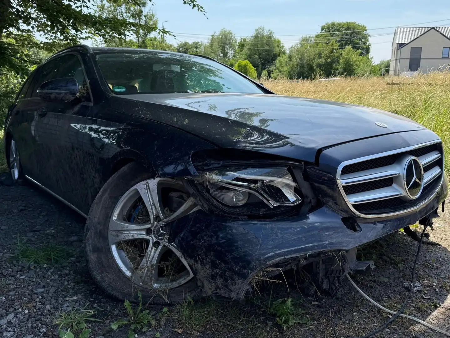 Mercedes-Benz E 200 Classe E Break 200 d 9G-Tronic Executive Blauw - 1