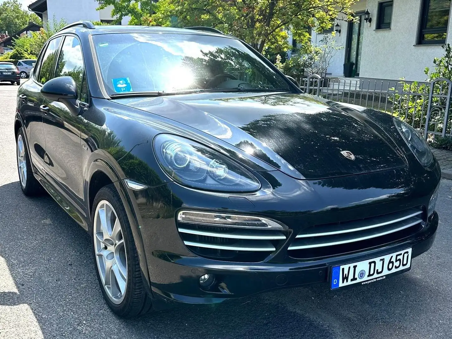 Porsche Cayenne Diesel Platinum Edition Zwart - 1