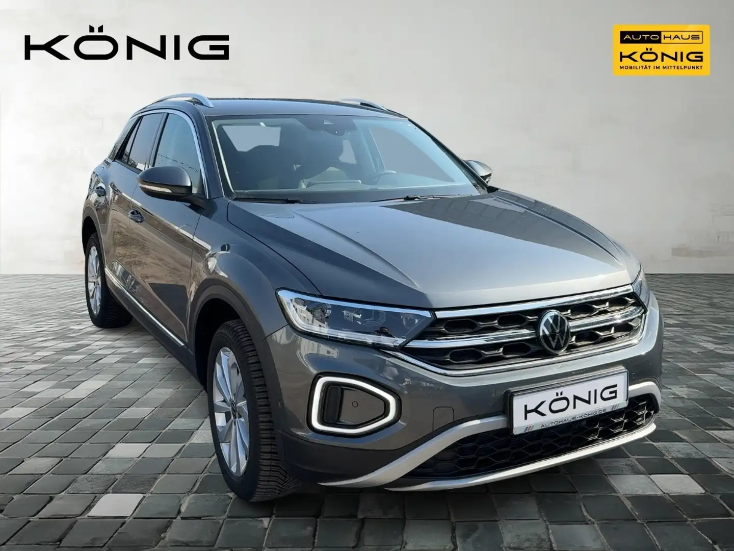 Volkswagen T-Roc 1.5 TSI DSG STYLE IQ-Drive Navi Allwetter Grigio - 2