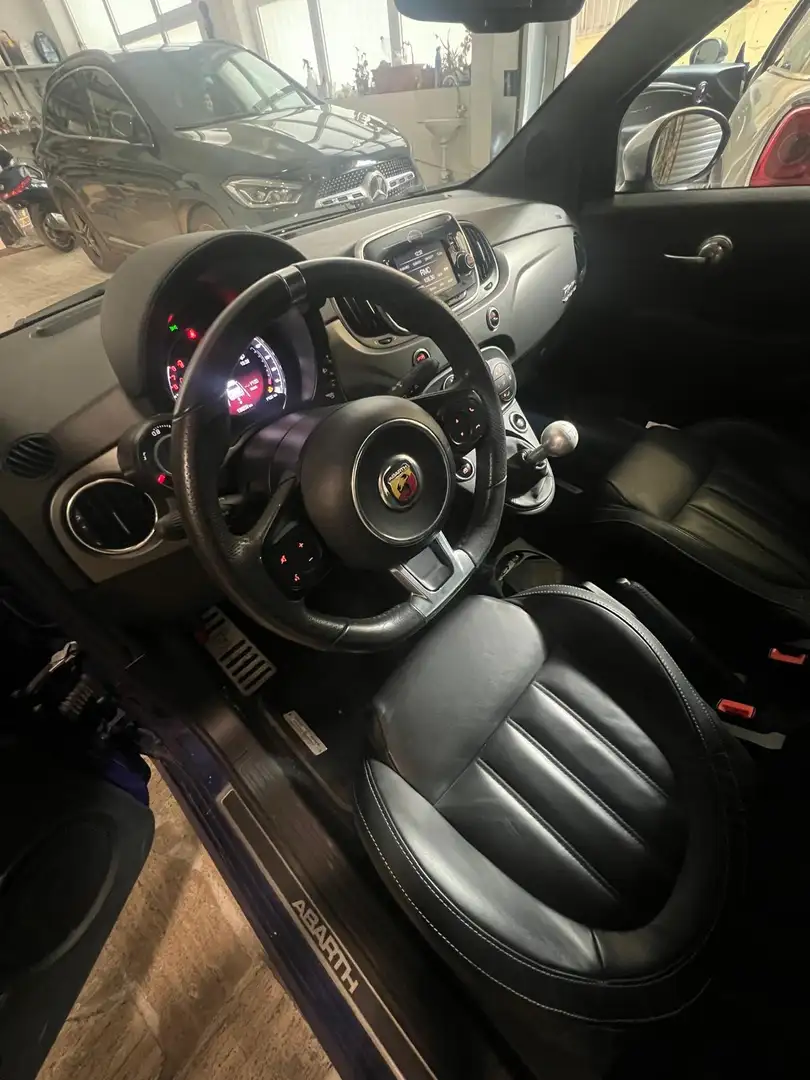 Fiat 500 Abarth Modrá - 1